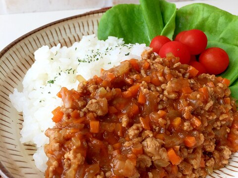 子供が喜ぶ♪簡単ドライカレー